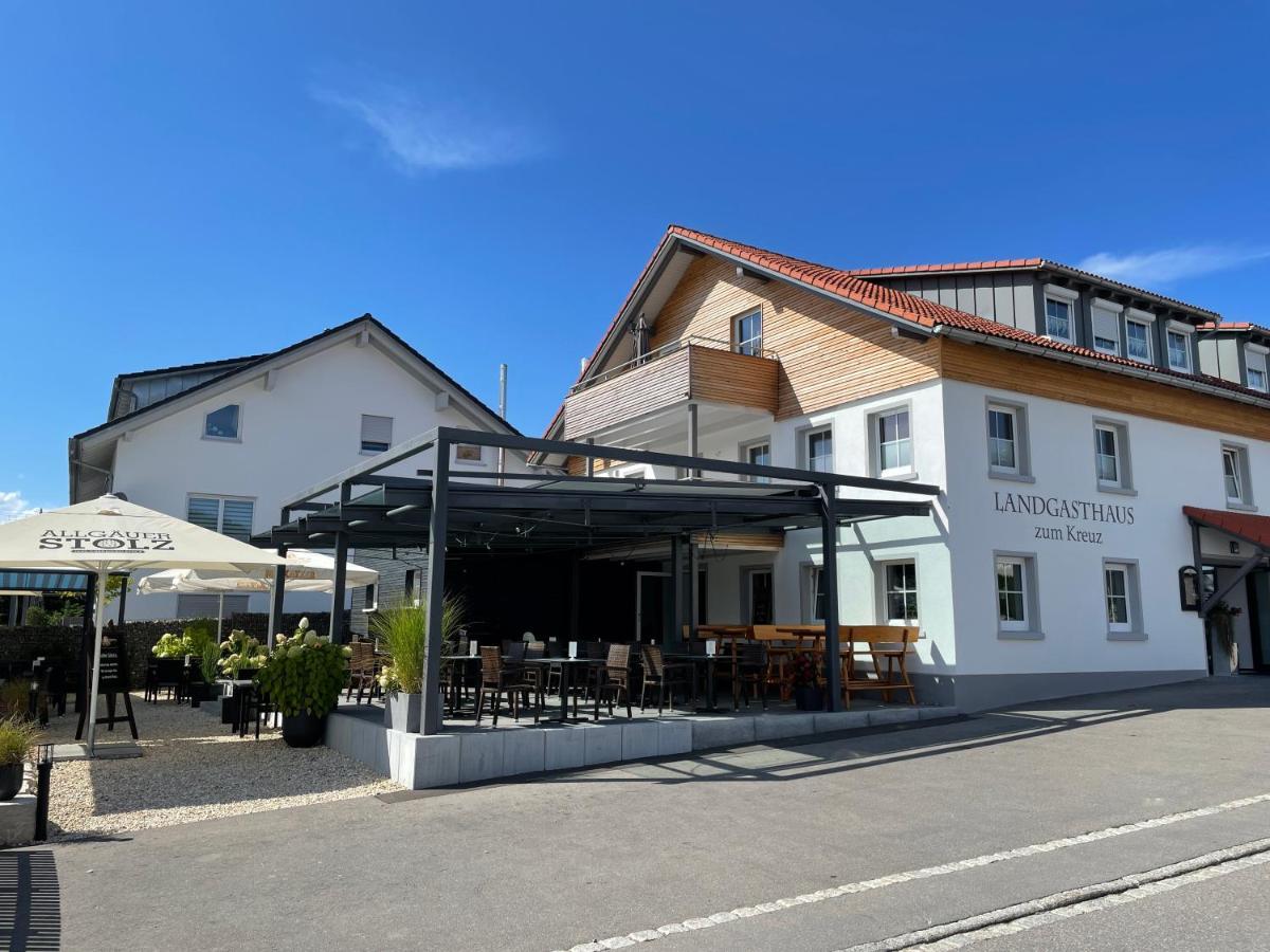 Landgasthaus Zum Kreuz Gbr Isny im Allgäu Екстериор снимка